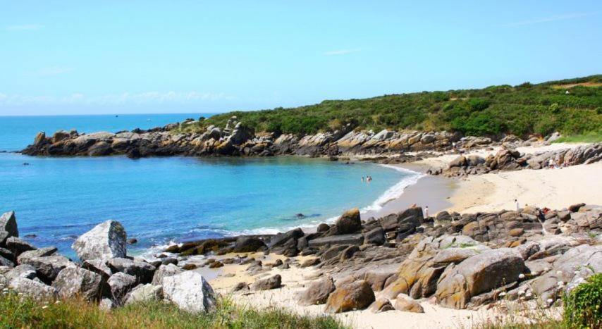 Baie Mt St Michel , Jullouville , Villa Caprice Rdc , 50 M Mer ,7 Pers , Pres Plage Dday Jullouville-les-Pins Exterior foto